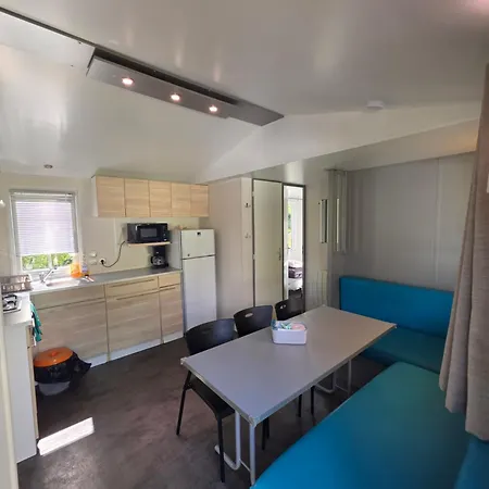 Sejour Normandie - Mobilhome Basic 3ch-6p Avec Wifi Dans L'eure Кемпинг